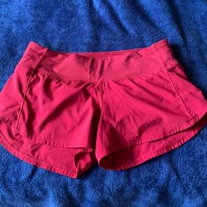 Lulu running shorts